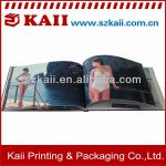customized high quality clothing catalog made in China