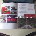 Full color company advertisement booklet