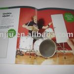 Foldable brochure printing