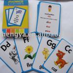 Flash card, paper cards for kids