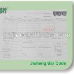 commercial paper bill printing with clear barcode