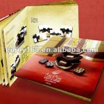 300g paper catalogue printing with good color brochure printing