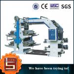 four color flexo printing slotter machine with slitting parts