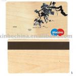wooden smart card