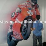 3D wall sticker for advertising and decorating