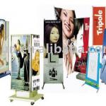 Custom Roll Up Banner Display