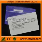 pre-printed pvc card/barcode card /magnetic stripe card