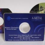 CD, CD-ROM, DVD, Business Card, Hockey Rink Replication