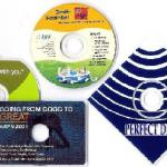 Business Card CD, Hockey Ring CD, Cds Replication