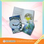 2014 customized low price digipak booklet