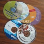 Hot sale 650MB bulk cd duplication, cd replication and printing