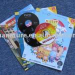CD duplicated with Full color label printing package