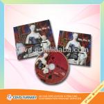2014 Offset printing CD DVD VCD Disc Replication with packaging