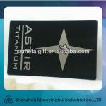 Hot!! New arrival matt black stainless steel metal business cards