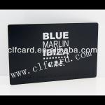 Guangzhou hot sell matt black metal business card