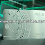 high grade laser engraving stainless business card image