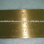 Brass Copper Chemical Etching Name plates Logos