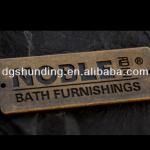 dongguan custom design etched stainless steel label
