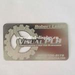 attractive steel business card