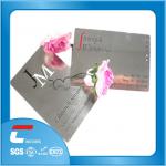 high quality die out special design metal card manufactured in China