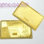 Offer high quality VIP metallic card good price