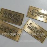 metal plaques labels