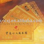Gold card/Silver card/Metal card/Gift card Printing