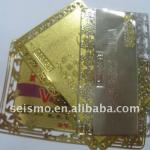 Golden/Silver metal card/metal business card/VIP metal card