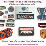 Rubber Logo ,Selicone Printing, Offsent Printing