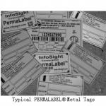 Typical PERMALABEL Metal Tags