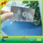 glossy surface steel material cheap metal business cards