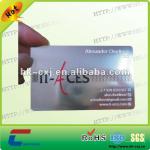 color printed business card steel