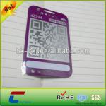 2014 new arrival metal cards with qr craft/steel playing cards