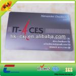stainless steel metal name card with color printing