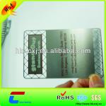 CR80 steel/brass material logo engraved business metal Cards