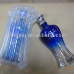 inflatable wine bag for protective glass bottle