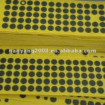 Single side adhesive dot pad