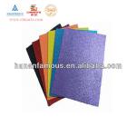 multi-color glittery EVA foam sheets