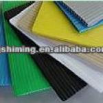 pp corrugated plastic sheet/board with sealed edge and round corner