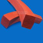 Square high density eva silicone rubber foam strips