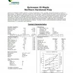 TAPPI Standards Maple Bleached Hardwood Pulp