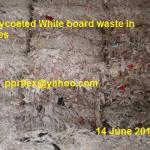 PolyCoated White Board Waste in bales