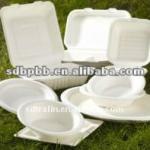 environmental disposable wheat straw pulp tableware