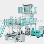 PE 2 Layer coextrusion rotary die machine