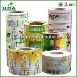 printed shrink bundling film for water and beverage