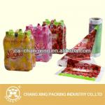 plastic shrink film for beverage bottle group