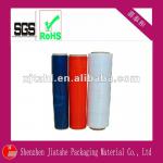 LLDPE stretch film, transparent or with color (ISO 9001 2008&amp;SGS)