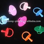 PP/PS nipple shape lollipop ring sticks