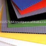 Plastic corrugated sheets