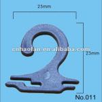 Display plastic sock hook